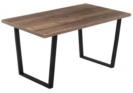 Стол деревянный Woodville Эльпатия 130 велингтон, черный матовый