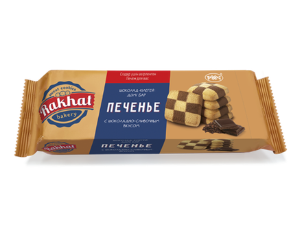 Печ.RAKHAT BAKERY с шоколадно-сливочным вкусом пп/пчк 165 гр