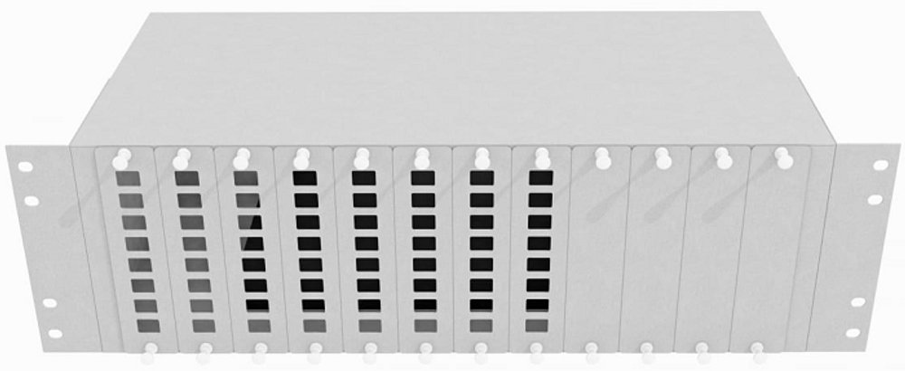 Кросс оптический стоечный  TopLAN КРС-Top-3U-64SC/DLC-GY