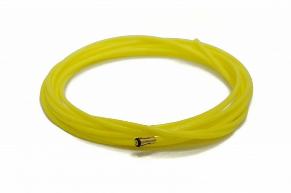 Канал направляющий тефлоновый 1,2-1,6 (желтый) 5 м (спираль)
