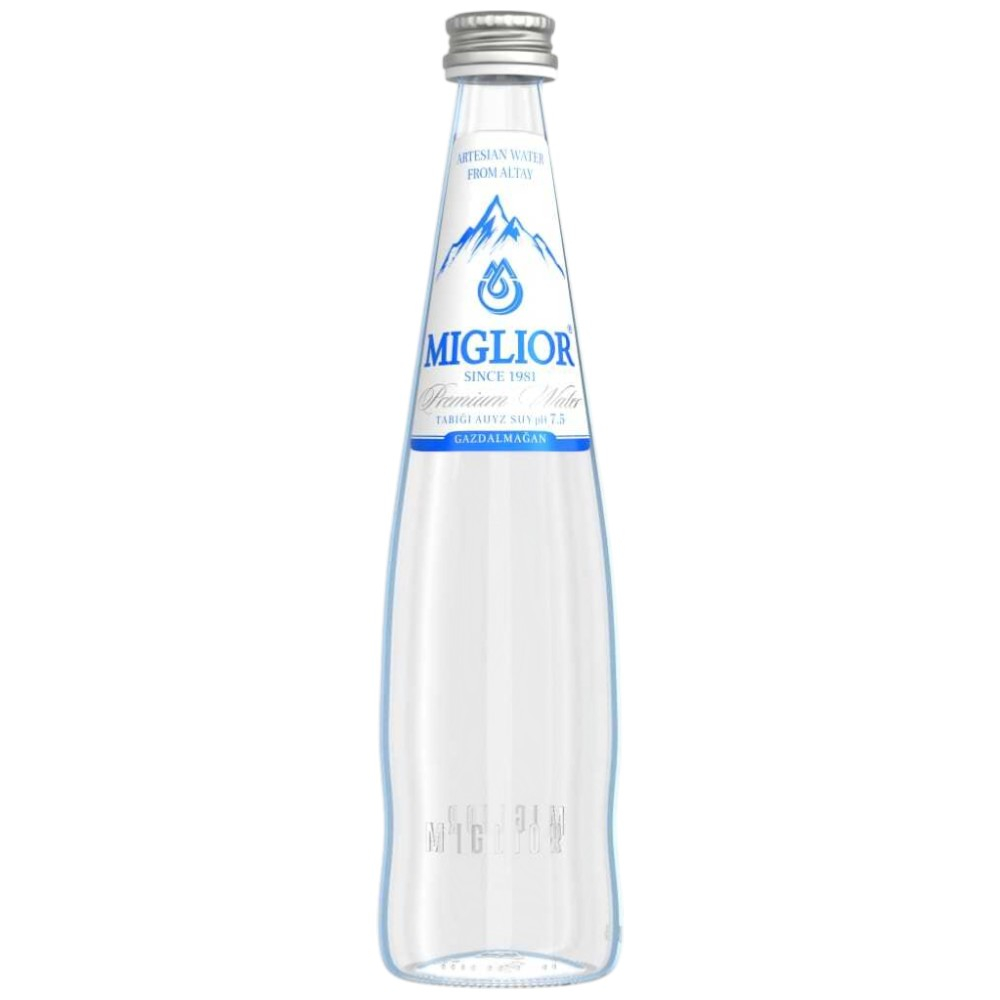Вода Miglior негазированная, Glass 0,5 л.