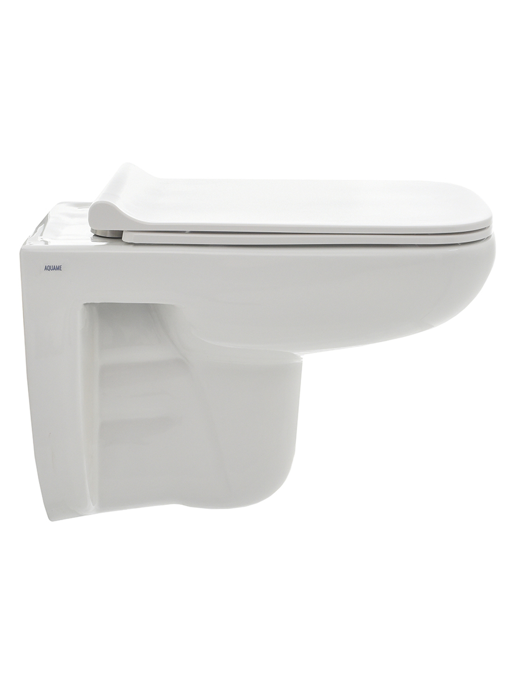 AQM2007 Унитаз подвесной с сиденьем SoftClose, технология смыва Rimless. 550х350х375