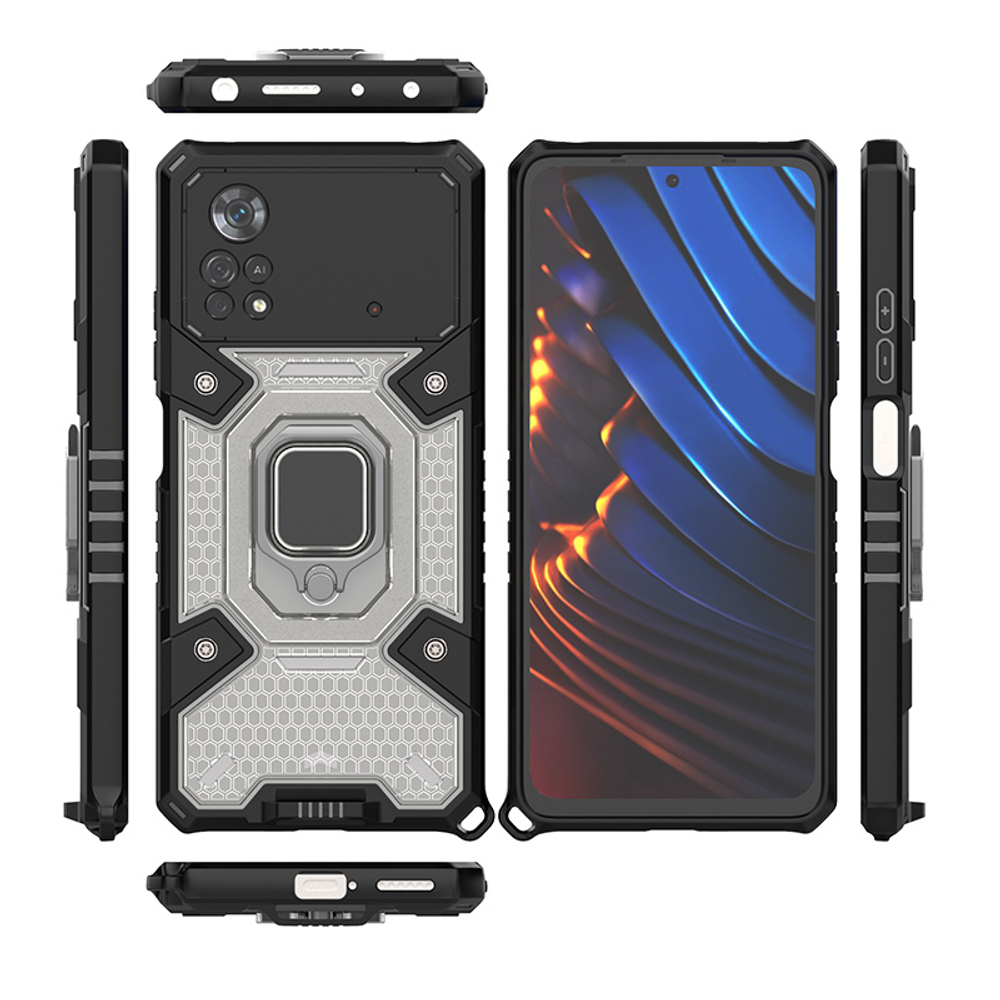 Противоударный чехол с Innovation Case с защитой камеры для Xiaomi Poco X4 Pro 5G