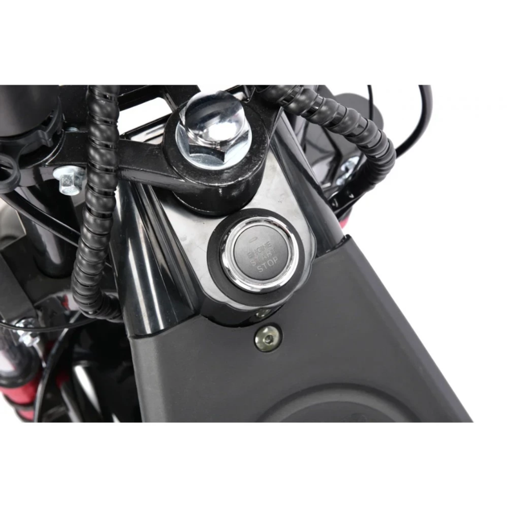 Трехколесный электроскутер CityCoco WHITE SIBERIA pro 3000W TRIKE+ черный