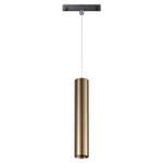 358990 SHINO NT22 161 бронза светлая/черный Трековый светильник для низковольного шинопровода, провод 0,8м IP20 LED 4000K 20W 48V FLUM