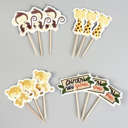 Шпажки "Сафари" набор 12 шт   9185989