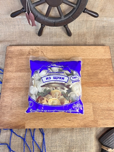 Пельмени из щуки 450гр