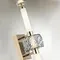 5426/28WL L-VISION ODL_EX24 131 золотой/белый/дымчатый/коньячный/металл/стекло/акрил Бра LED 28W 3000K KLIFF