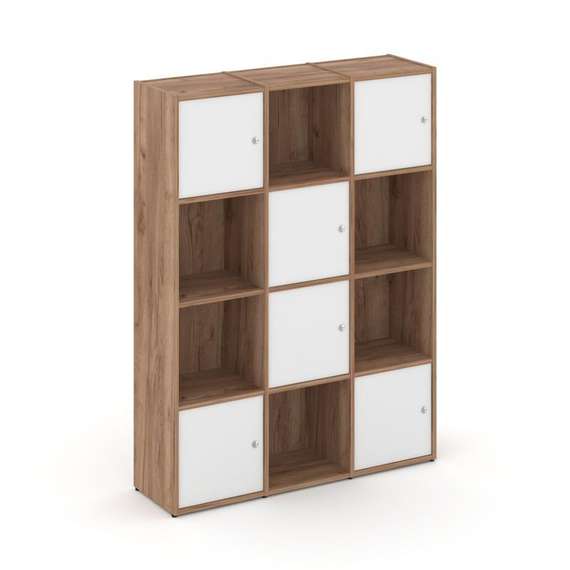 Locker plus Комплект №6 LK.K-006 Дуб Табак/Белый 1188*350*1593