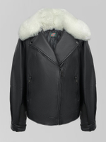 Косуха Chen Zhigang Z168M с белым меховым воротником