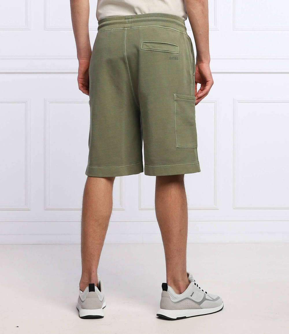 шорты sefade BOSS ORANGE - зеленый(50472406)