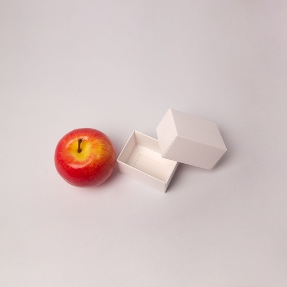 Коробка крышка-дно 7x4x5, белый, картон
