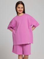 Костюм для девочки Азарт-1 Виотекс РОЗОВЫЙ