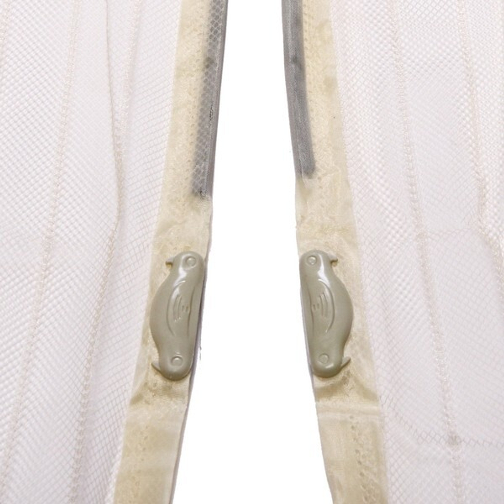 Сетка антимоскитная дверная на магнитах 100*210см «Элис» бежевая ДоброСад