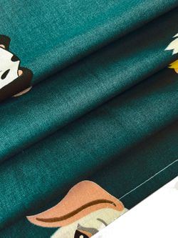 Пододеяльник перкаль Сказка "Dogs /Жизель" 2-спальный на молнии 175x215 см