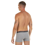 Набор из 3 серых меланжевых трусов-боксеров DonDon (Размер: M) (Цвет: серый)