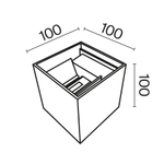 Архитектурная подсветка Outdoor O572WL-L6B