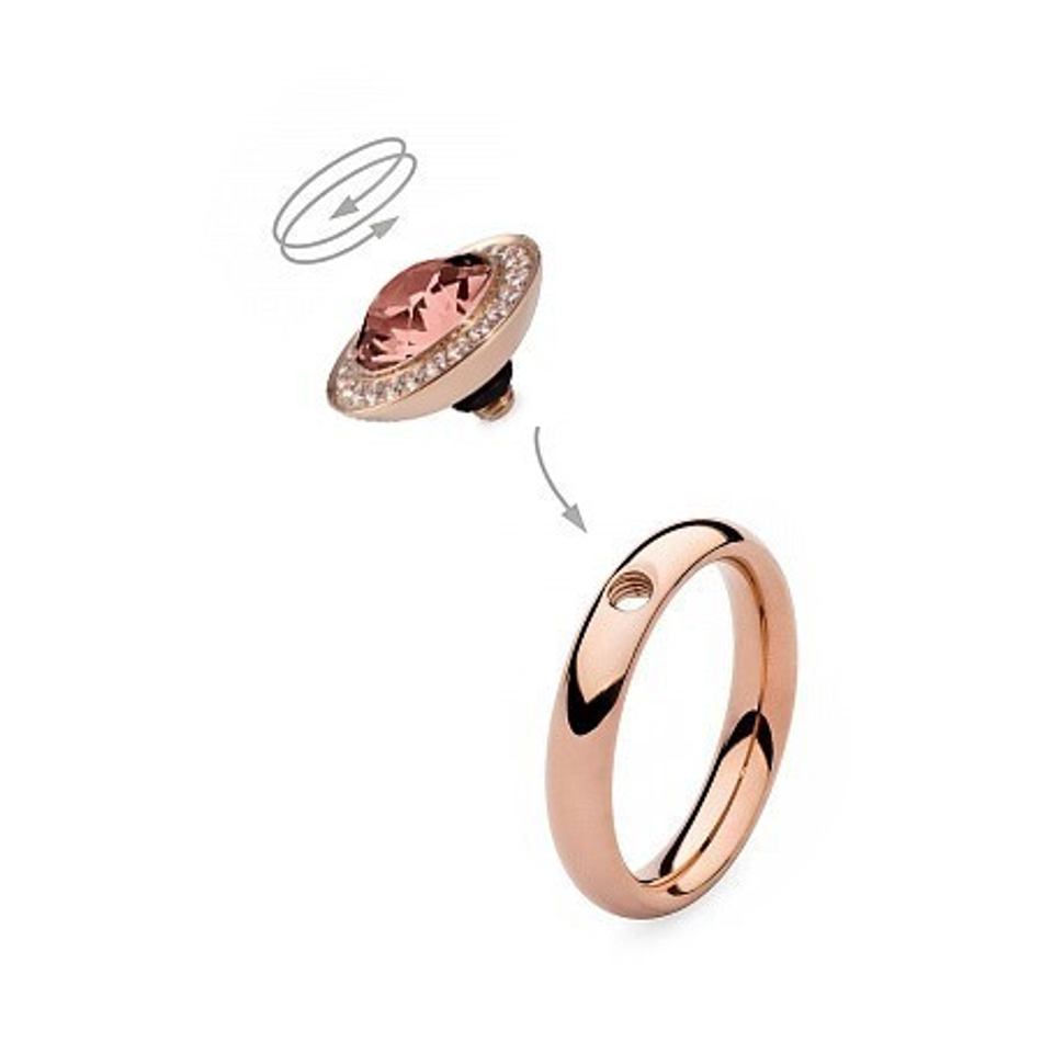 Шарм Qudo Tondo Deluxe Rose Peach 647184 R/RG
