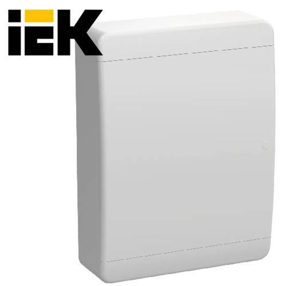 UNION Compact Корпус пластиковый ЩРН-П-24 IP41 белая дверь IEK