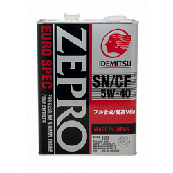 Idemitsu Zepro EURO SPEC 5W-40