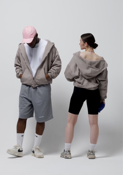 Худи Zip Beige