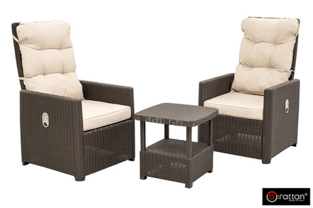 Комплект уличной мебели B:Rattan MANCHESTER SET 2, цвет венге