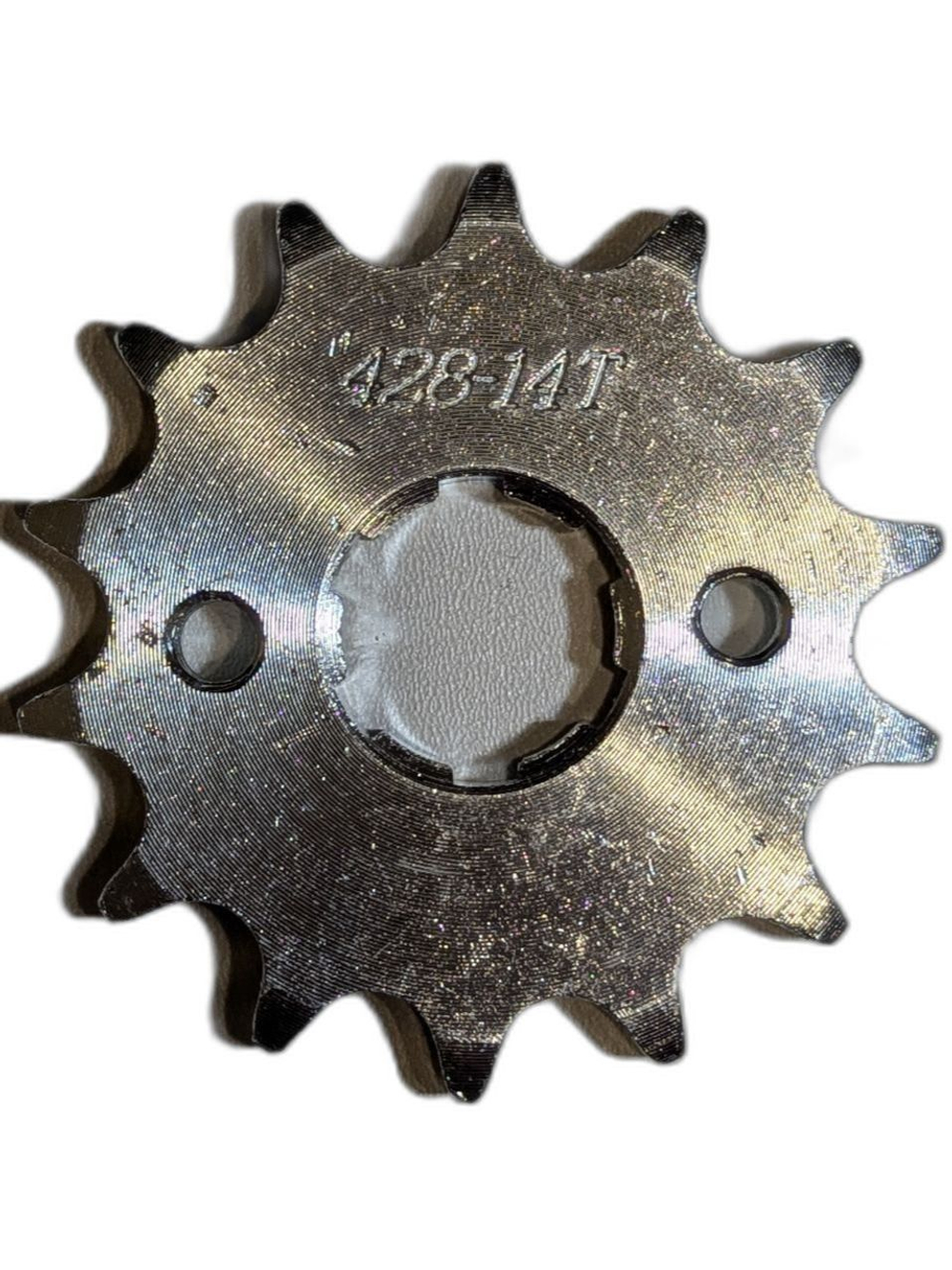 - Звезда ведущая 428-16 для мотоцикла, питбайка, мопеда с двигателем CG/CB, с валом 20 мм