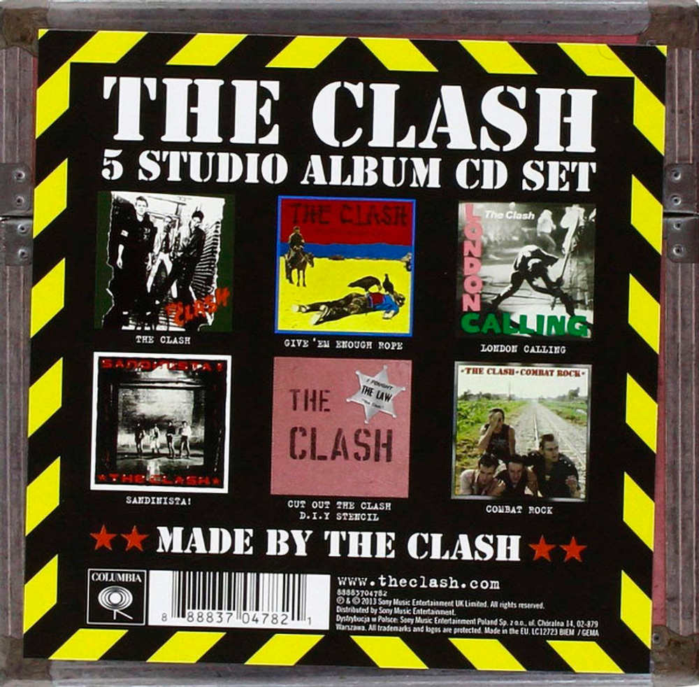 低価正規店未開封品　The Clash 5 Studio Album CD Set 洋楽
