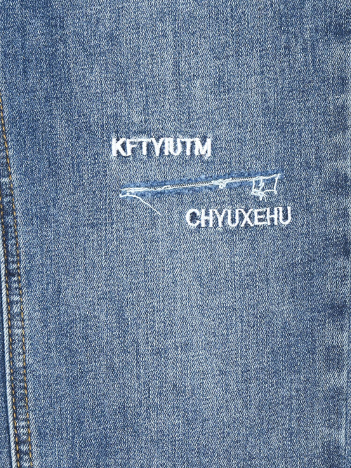 Брюки женские джинсовые