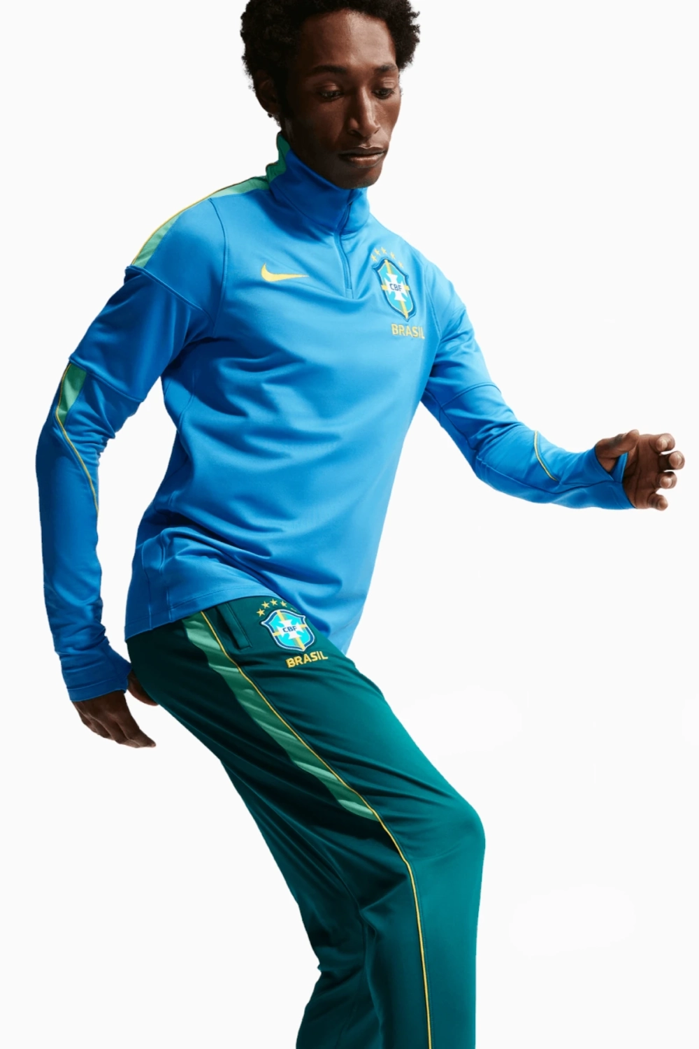 Штаны Nike Brazil 2026 Academy Pro - зеленый