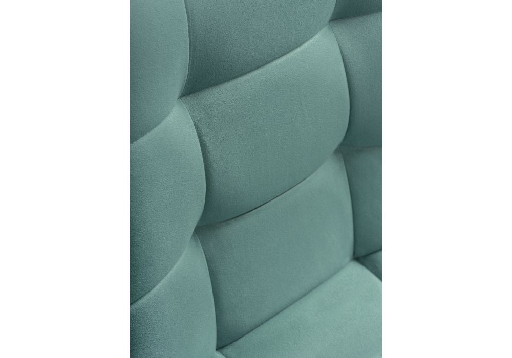 Стул на металлокаркасе Чилли К бирюзовый / черный