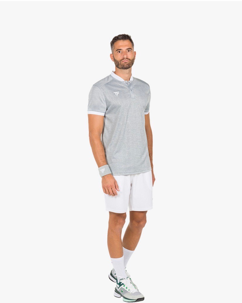 Tecnifibre, TEAM MESH POLO, Silver, M
