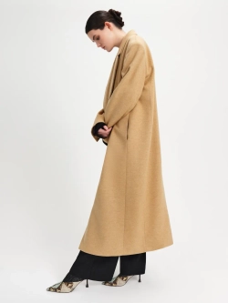 Пальто из шерсти с кашемиром OLA OLA