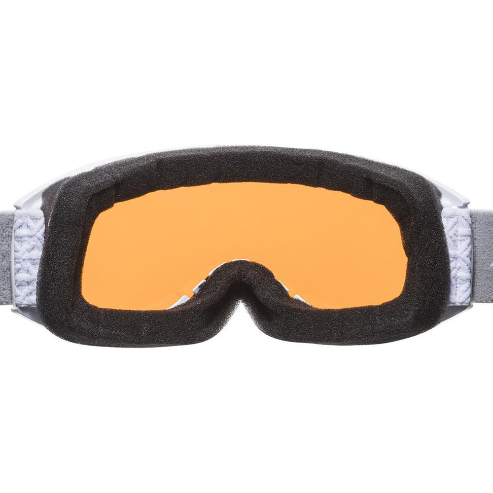 2025 Маска ALPINA Nakiska White Matt/Orange кат. 2