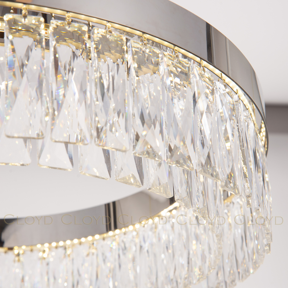 Люстра Cloyd TELEMAN C1 / Ø60 см - хром (арт.10455)