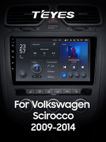 Teyes X1 9"для Volkswagen Scirocco  2009-2014