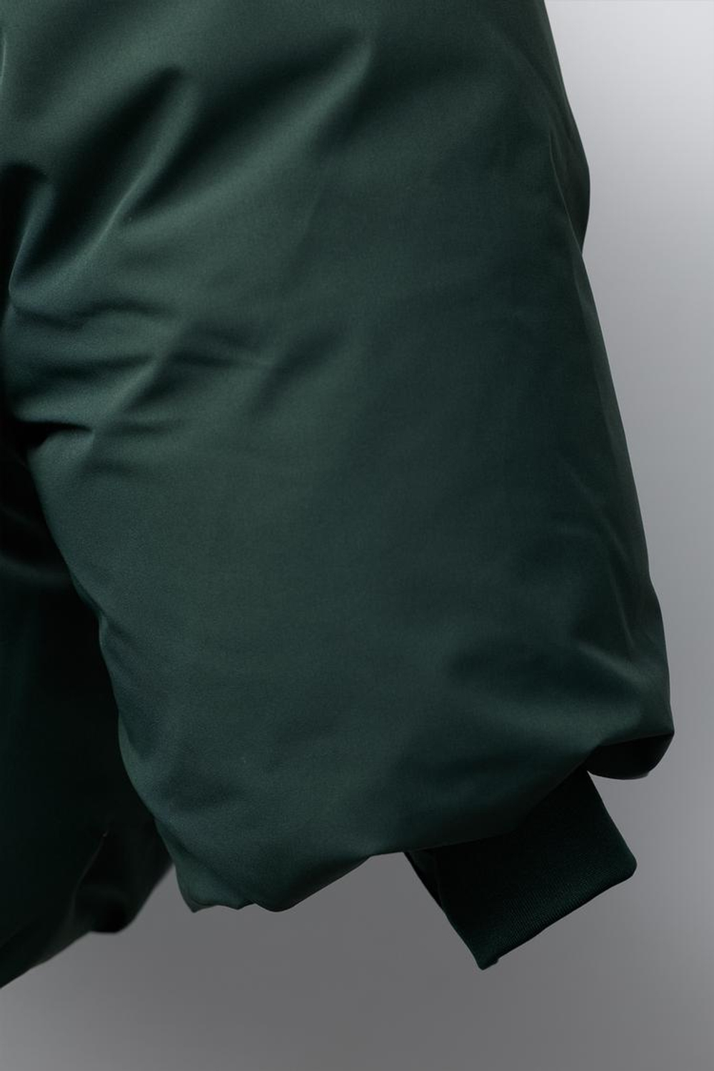 ZARA СТЕГАНЫЙ ПУХОВИК С КАПЮШОНОМ WATER REPELLENT, ЗЕЛЕНЫЙ