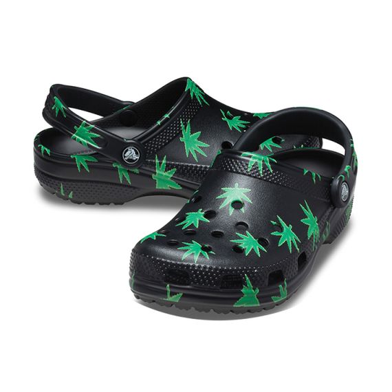 Crocs Comfort Slip-Resistant 'Black Green'