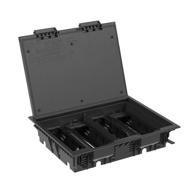 Лючок напольный c изменяемой глубиной, 24 модуля