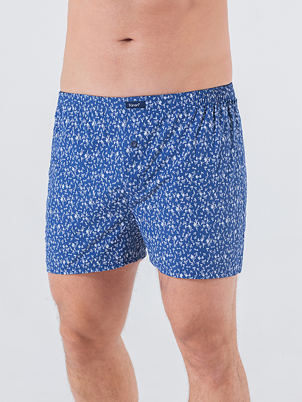 Трусы мужские боксеры синий