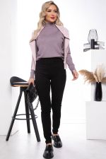 Лосины из замши "Нью-Йорк" (блэк) Б7688 LT Collection (Акция)