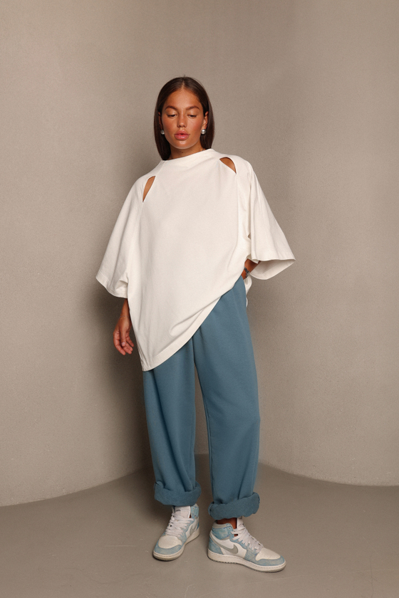 Брюки из футера