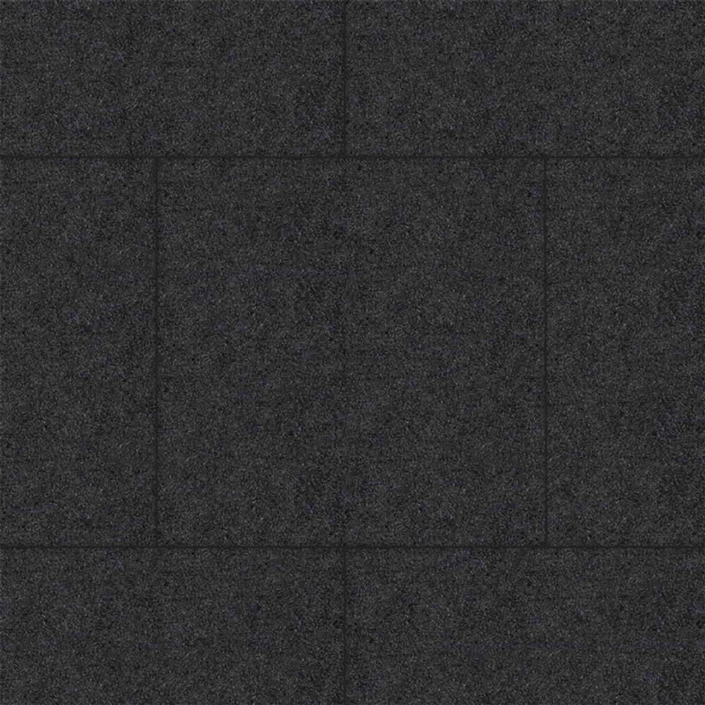 Тротуарная плитка КВАДРАТ 500х500 мм - Стоунмикс Черный