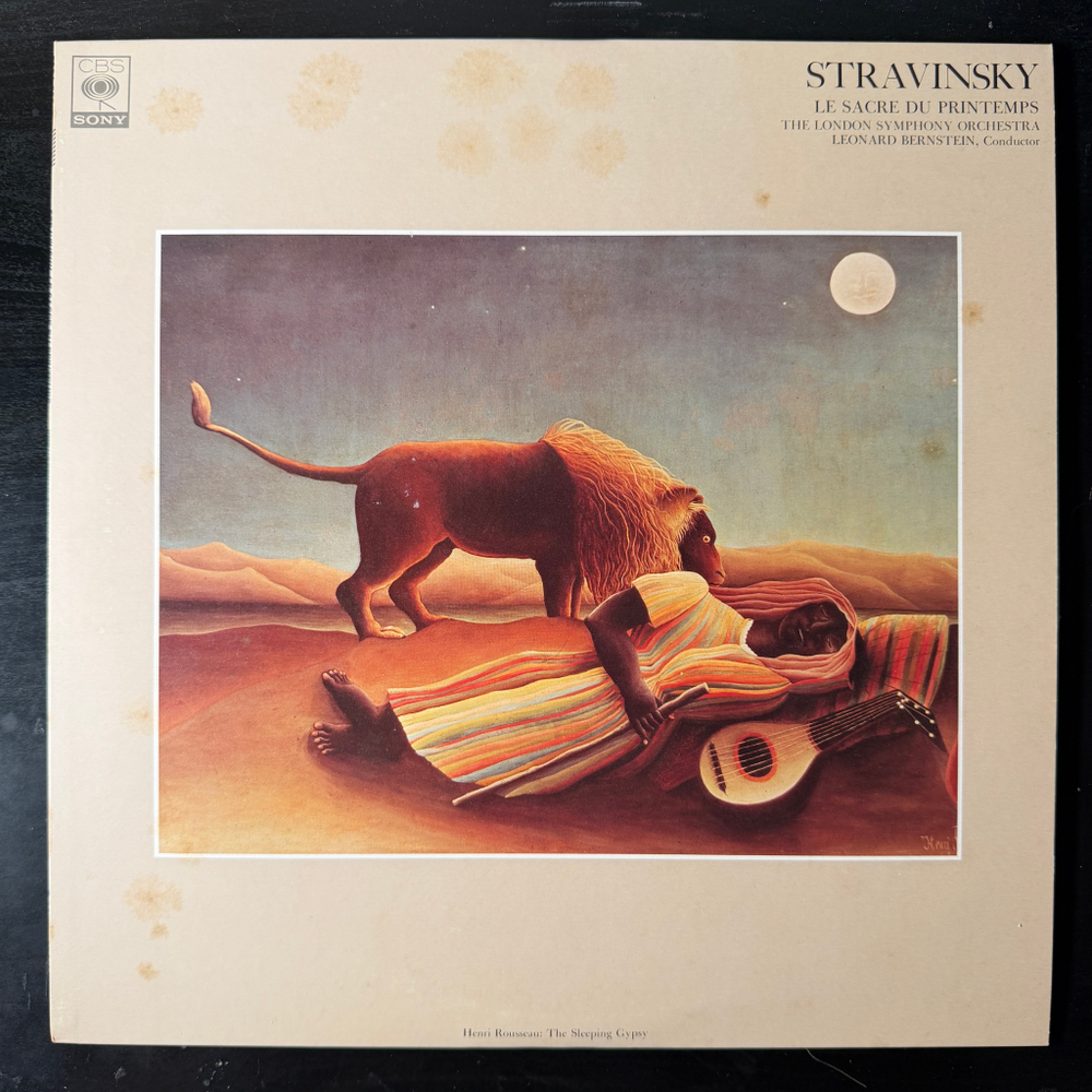 Виниловая пластинка Стравинский - Весна священная LP