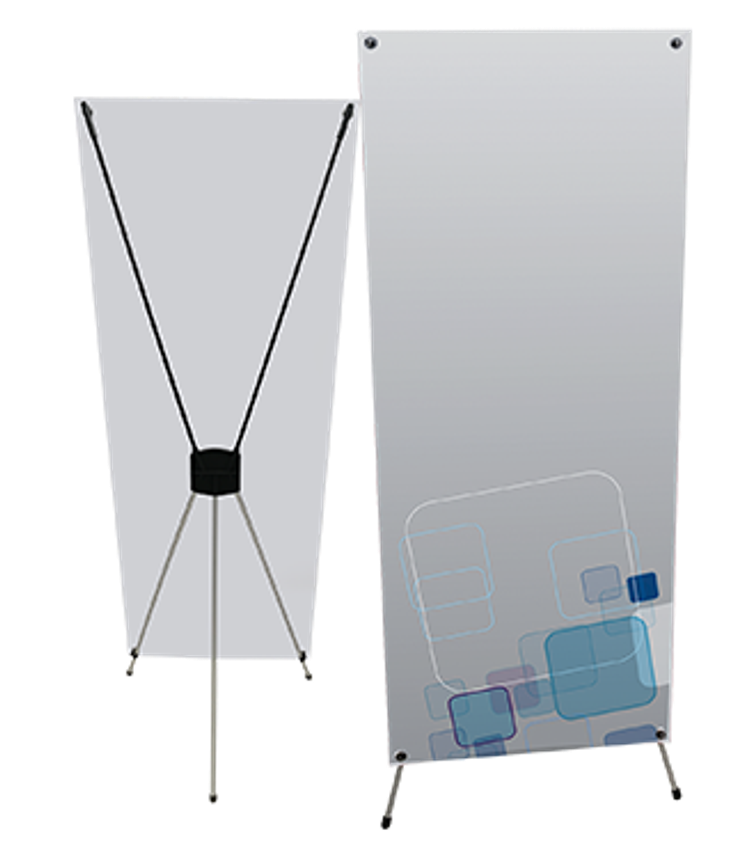 Большая распродажа стендов X-баннер со склада в Москве