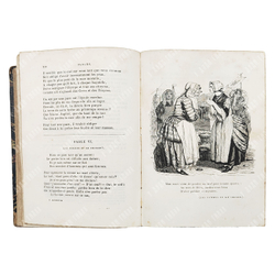 La Fontaine Jean de. Fables de La Fontaine / Лафонтен Жан де. Басни Лафонтена, [б. г., 1864]