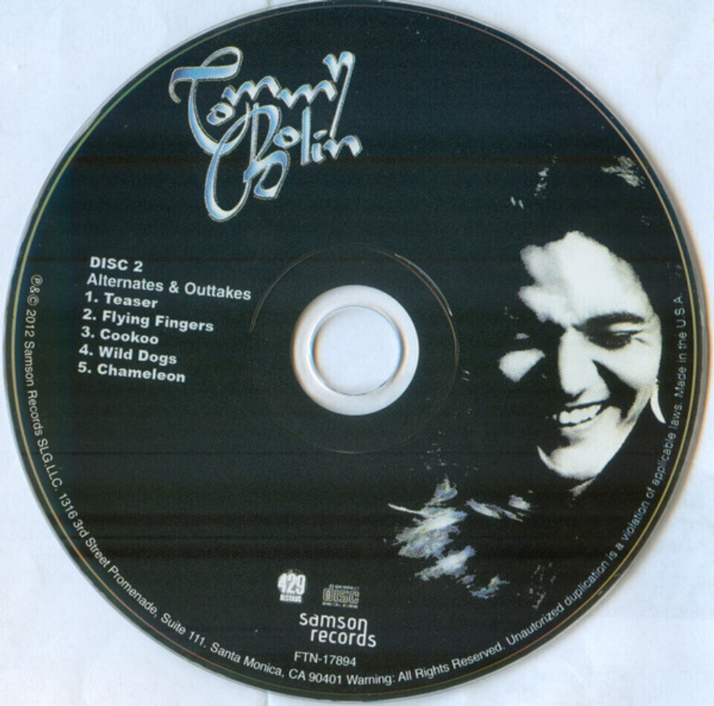 Tommy Bolin / The Definitive Teaser Collector's Edition (5CD)