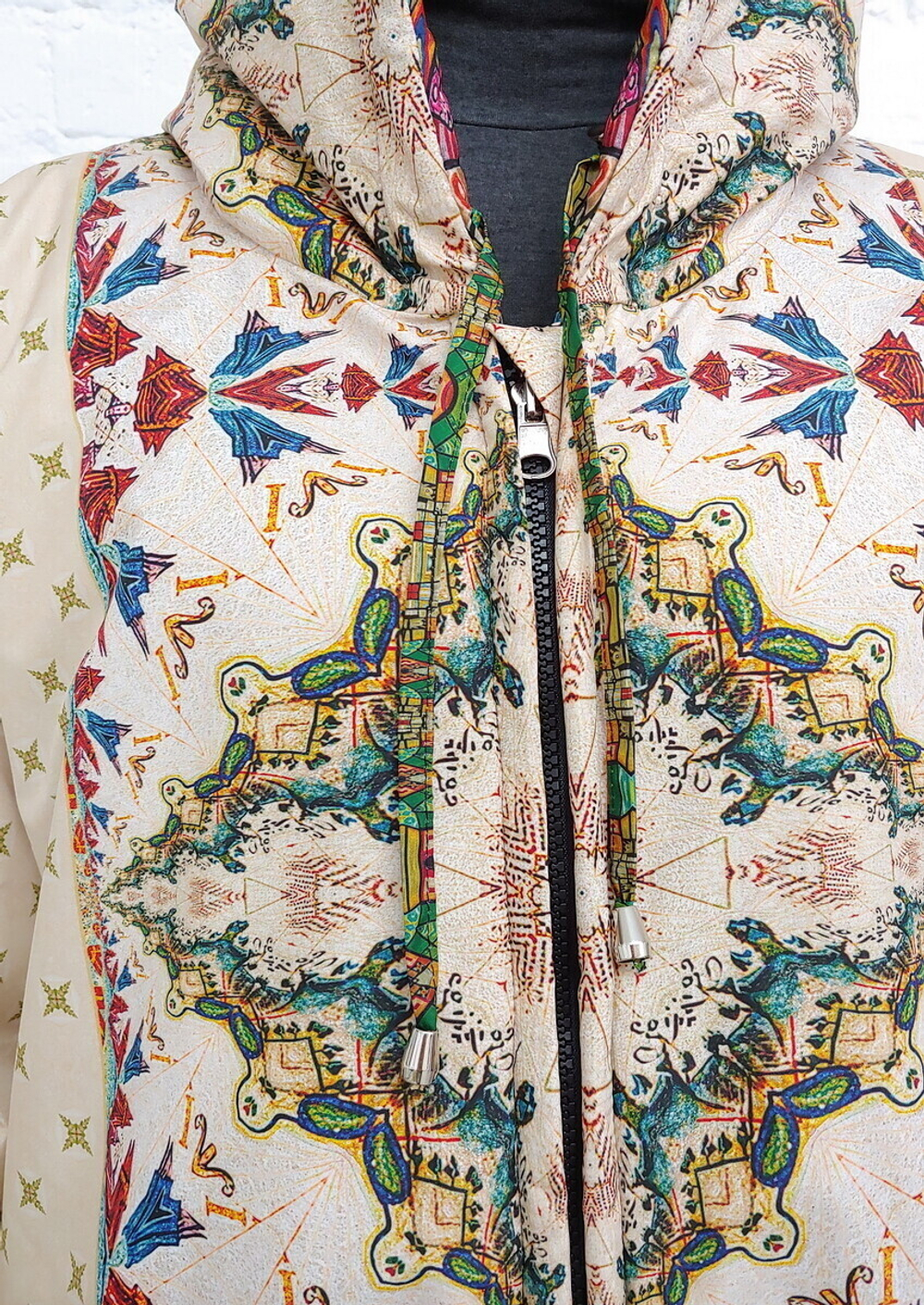 Двустороннее пальто-парка