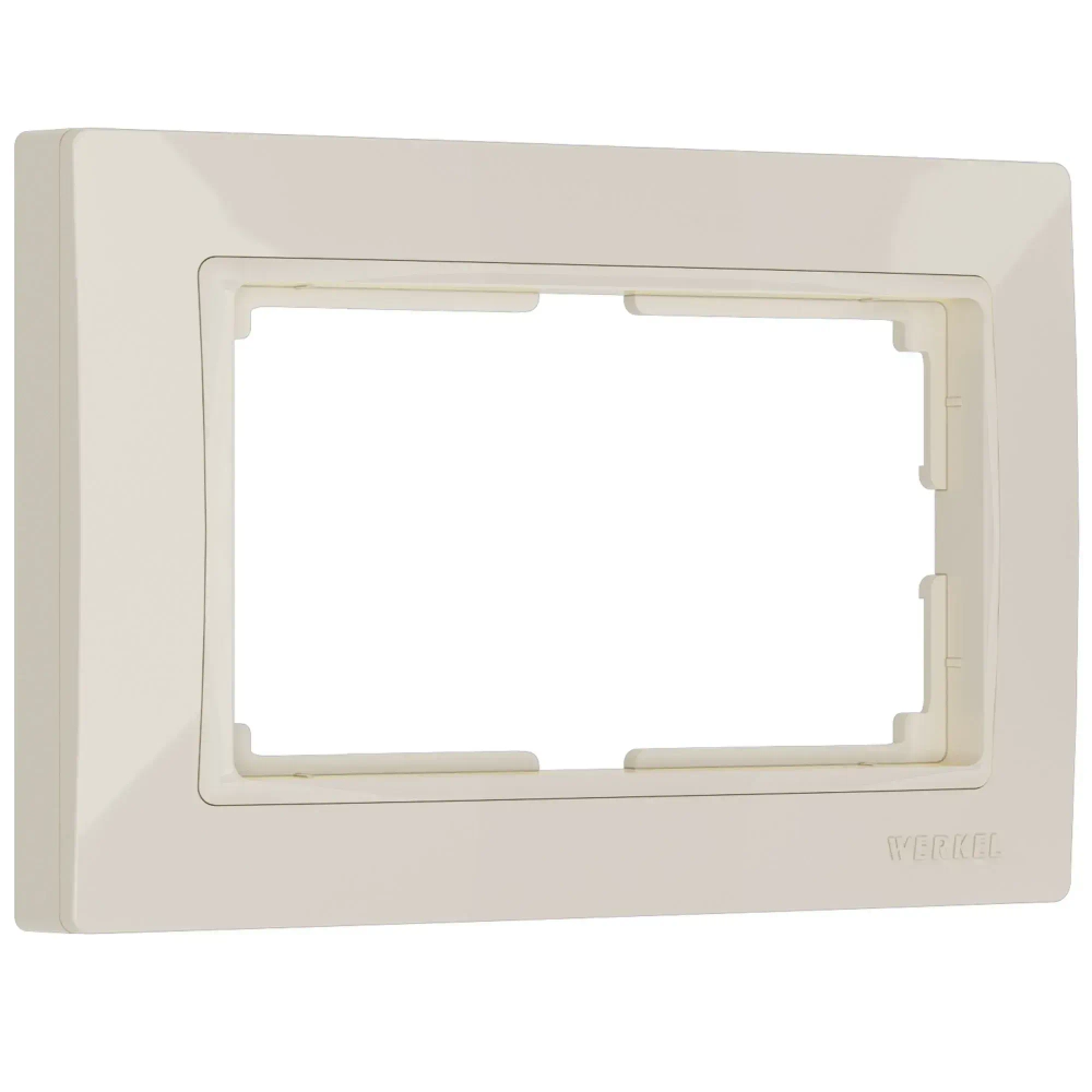 Рамка для двойной розетки Snabb Basic (слоновая кость) W0082003