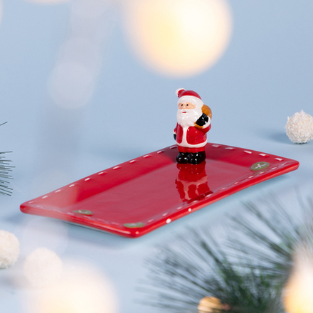 БЛЮДО СЕРВИРОВОЧНОЕ КОЛЛЕКЦИЯ "CHRISTMAS GIFT" 24*13,5*9,5 СМ